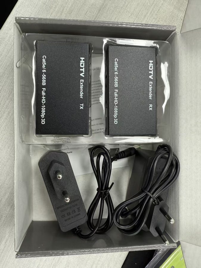 Активный HDMI-удлинитель, металлический корпус